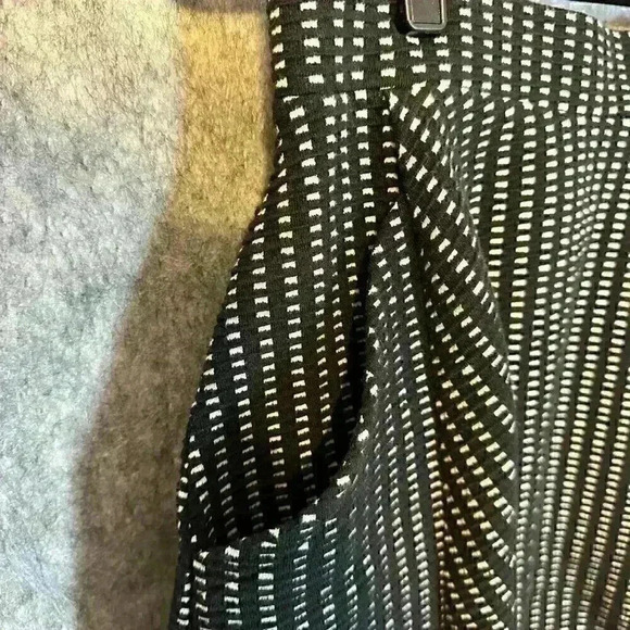 Free People Womens Black & White Full Mini Skirt W/ Pockets - XS - Picture 2 of 4